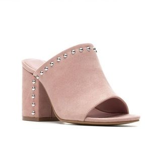 Madden Girl studded mules